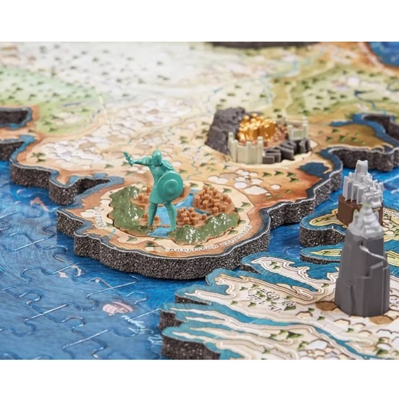 Game of Thrones (GOT) HBO 3D Puzzle Westeros & Essos 891-pieces - Picture 6 of 8